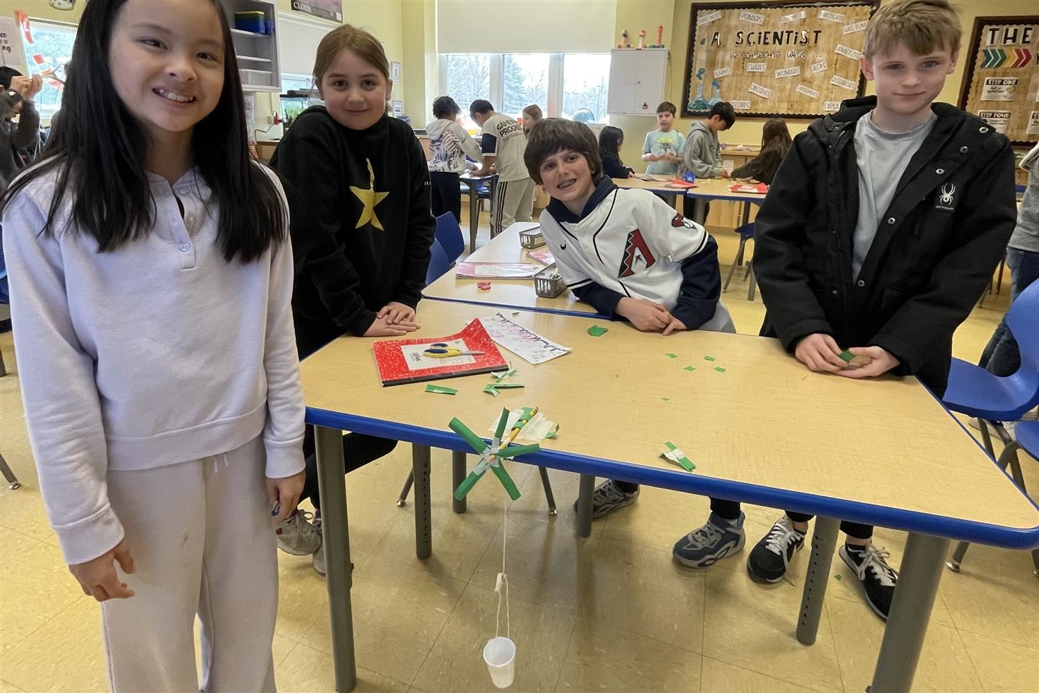  kids with turbine